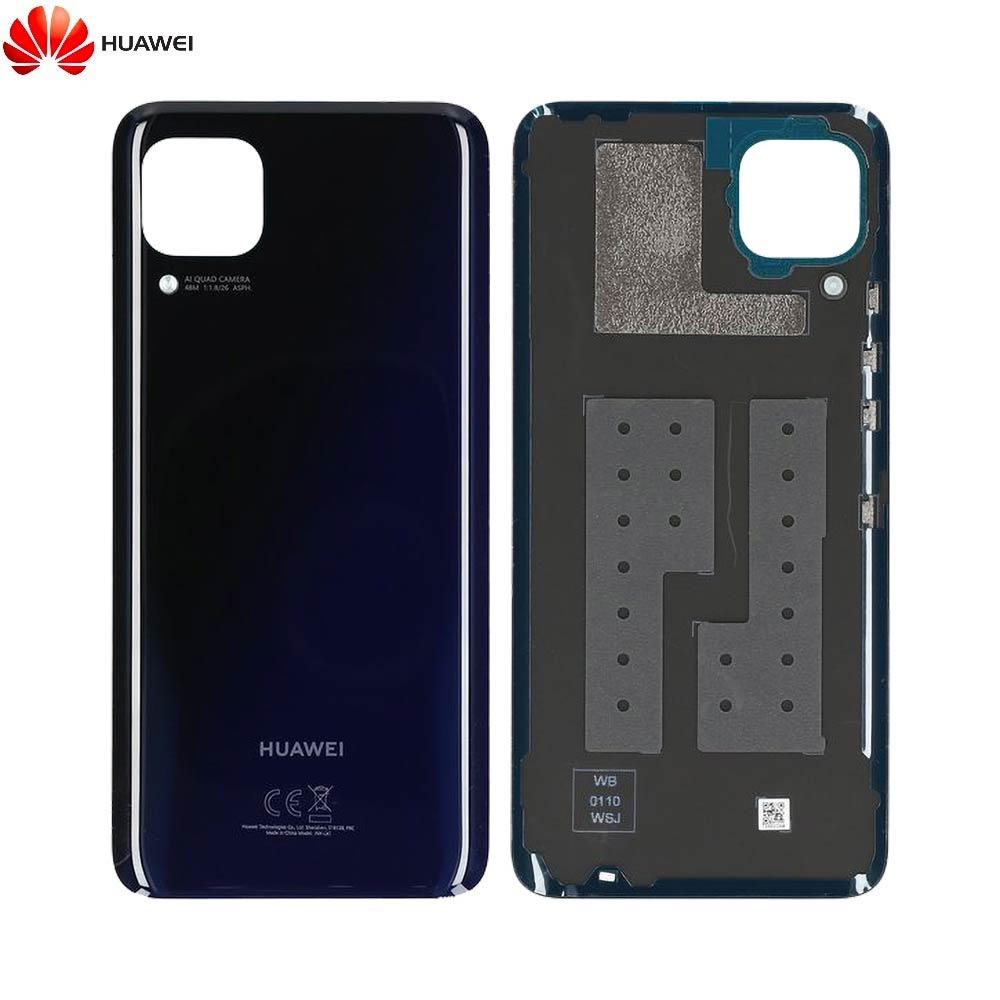 Vitre arrière Huawei P40 Lite – Noir carbone – Original