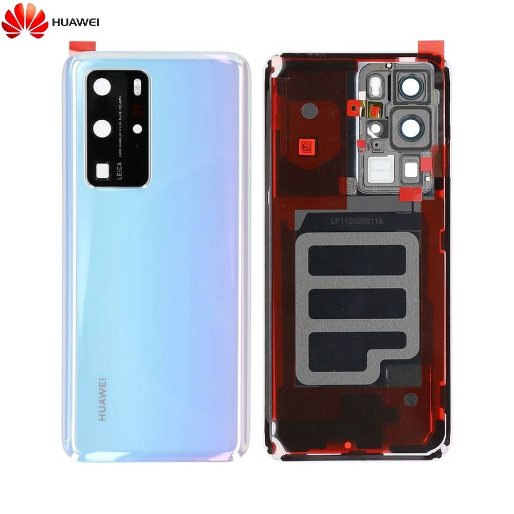 Vitre arrière Huawei P40 Pro – Blanc céramique – Original