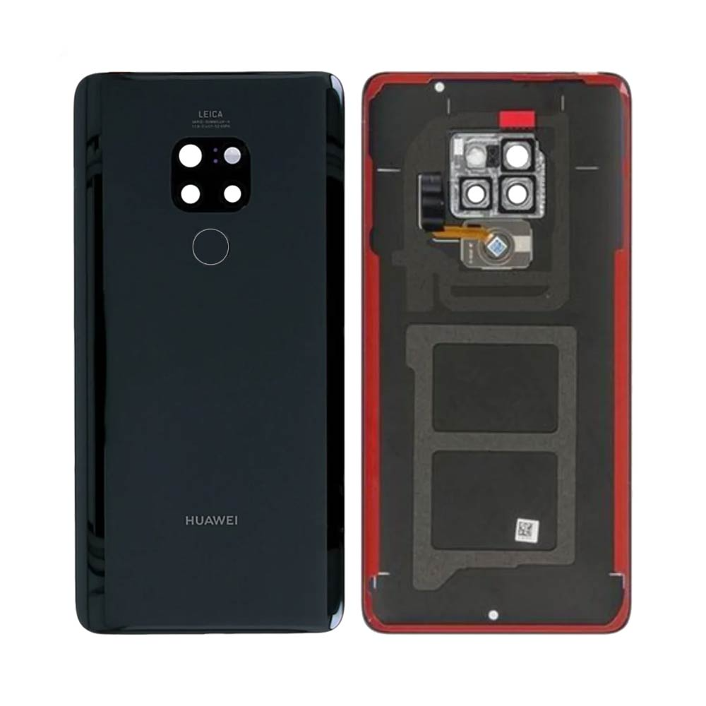 Vitre arrière Huawei Mate 20 – Noir – Compatible Premium