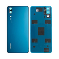 Vitre arrière Huawei P20 – Bleu – Compatible Premium