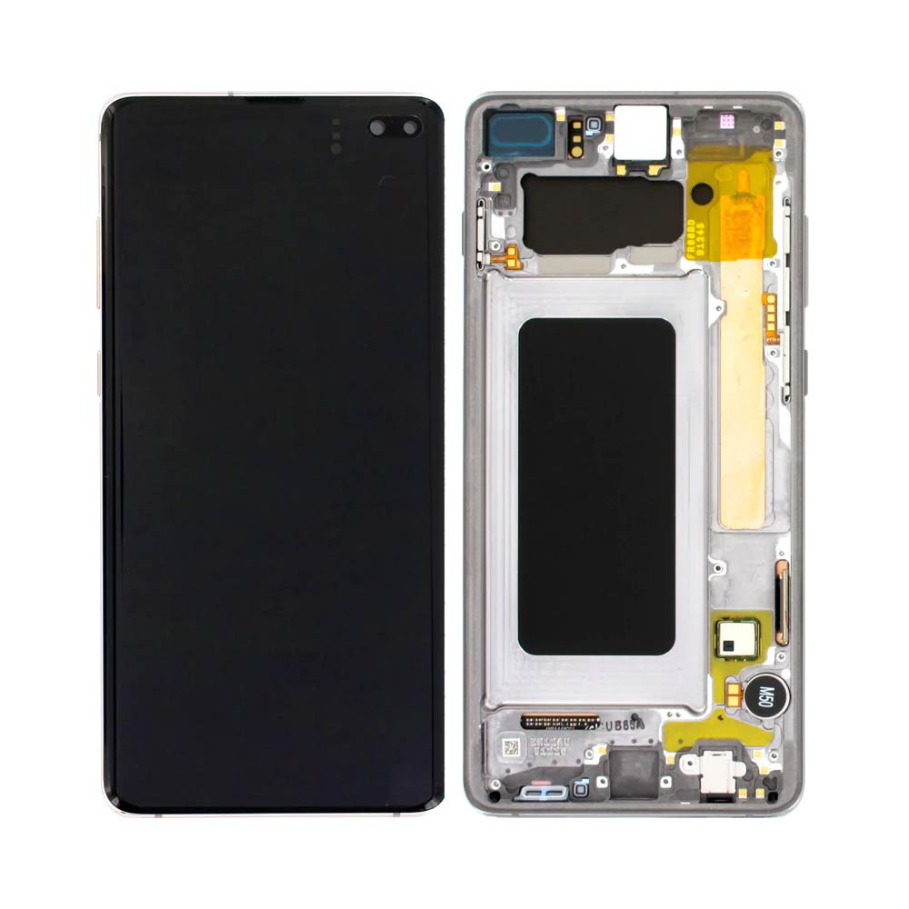 Écran complet avec châssis Galaxy S10 Plus – Noir – Soft OLED