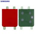 Vitre arrière Galaxy Z Flip 4 5G Inférieur – Rouge – Original Samsung (Service Pack)