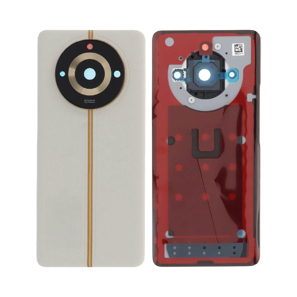 Vitre arrière Realme 11 Pro+ – Beige aurore – Compatible Premium