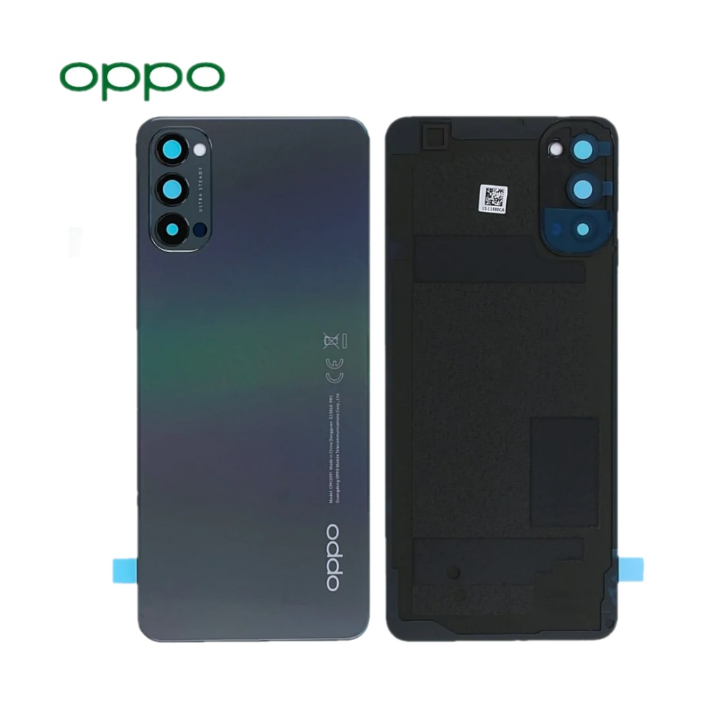 Vitre arrière OPPO Reno4 5G – Noir spatial – Original