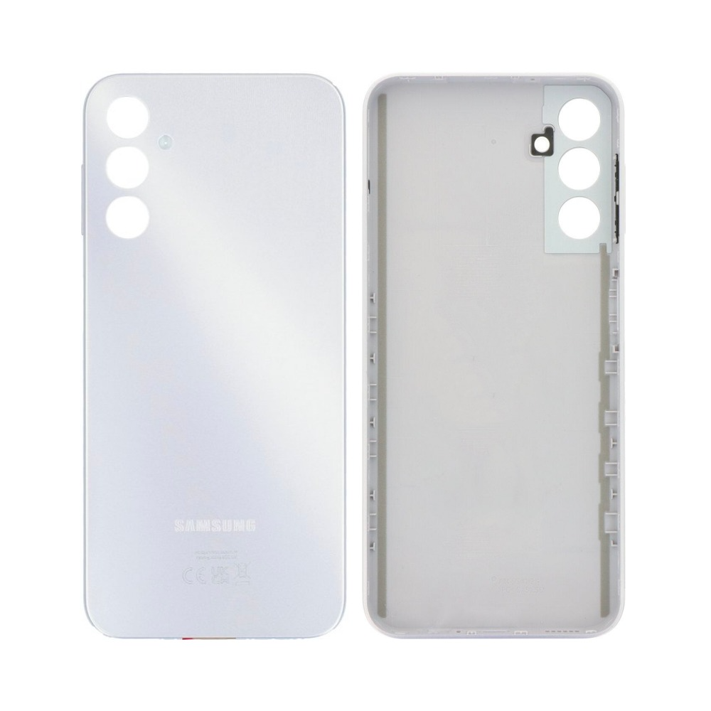 Vitre arrière Galaxy A14 5G – Argent – Compatible Premium
