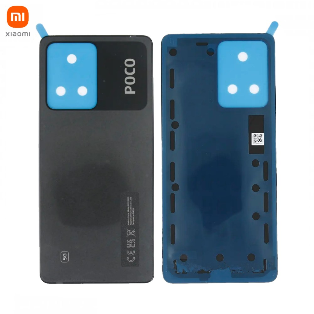Vitre arrière Xiaomi Poco X5 Pro 5G – Noir – Original