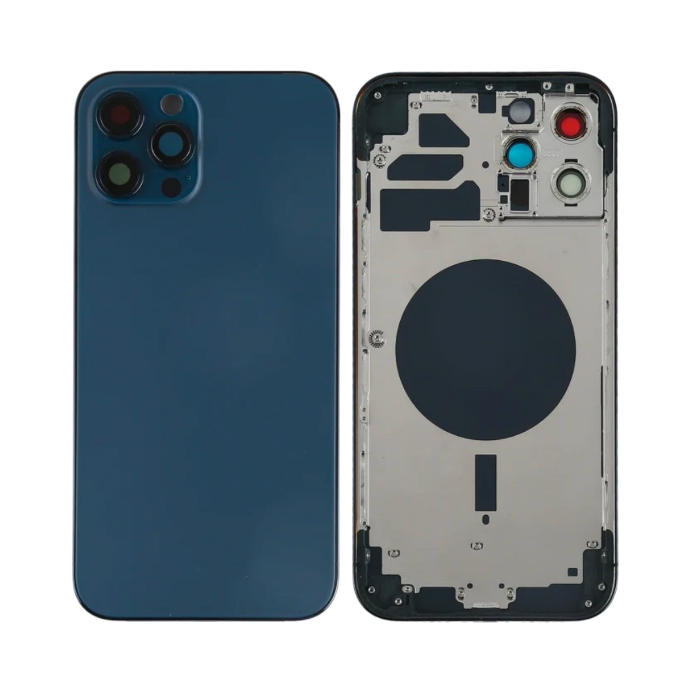 Châssis nu iPhone 12 Pro – Bleu Pacifique – Compatible