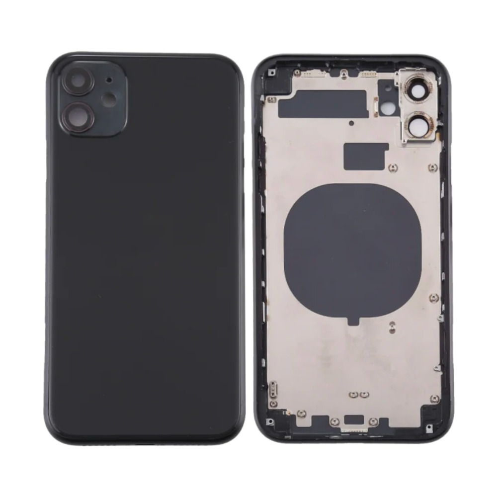Châssis nu iPhone 11 – Noir – Compatible