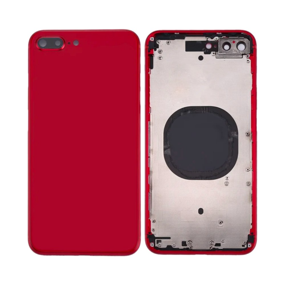 Châssis nu iPhone 8 Plus – Rouge – Compatible Premium