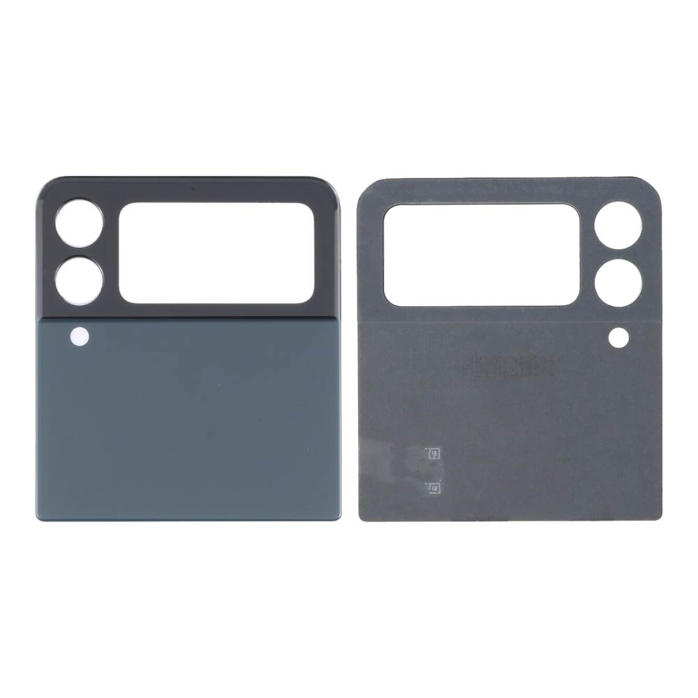 Vitre arrière Galaxy Z Flip 3 5G (Supérieur) – Gris – Compatible Premium