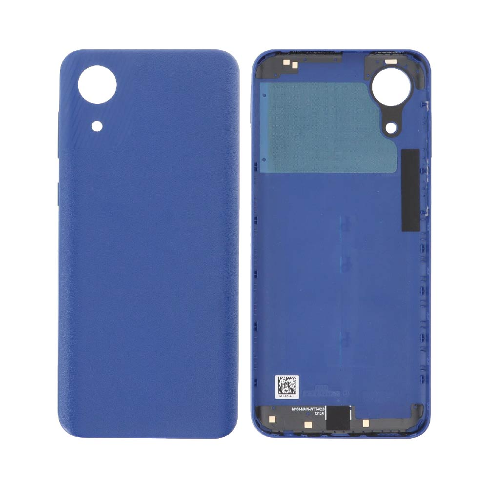 Vitre arrière Galaxy A03 Core – Bleu – Compatible Premium