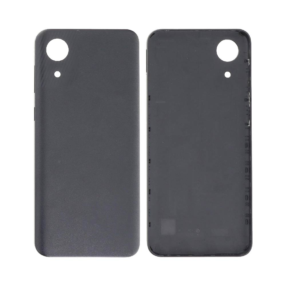Vitre arrière Galaxy A03 Core – Noir – Compatible Premium