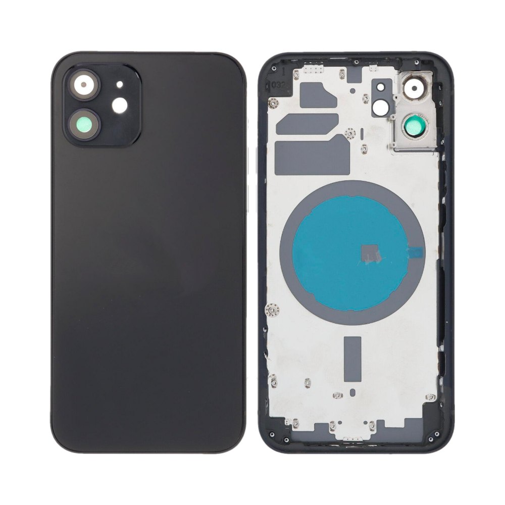 Châssis nu iPhone 12 – Noir – Compatible