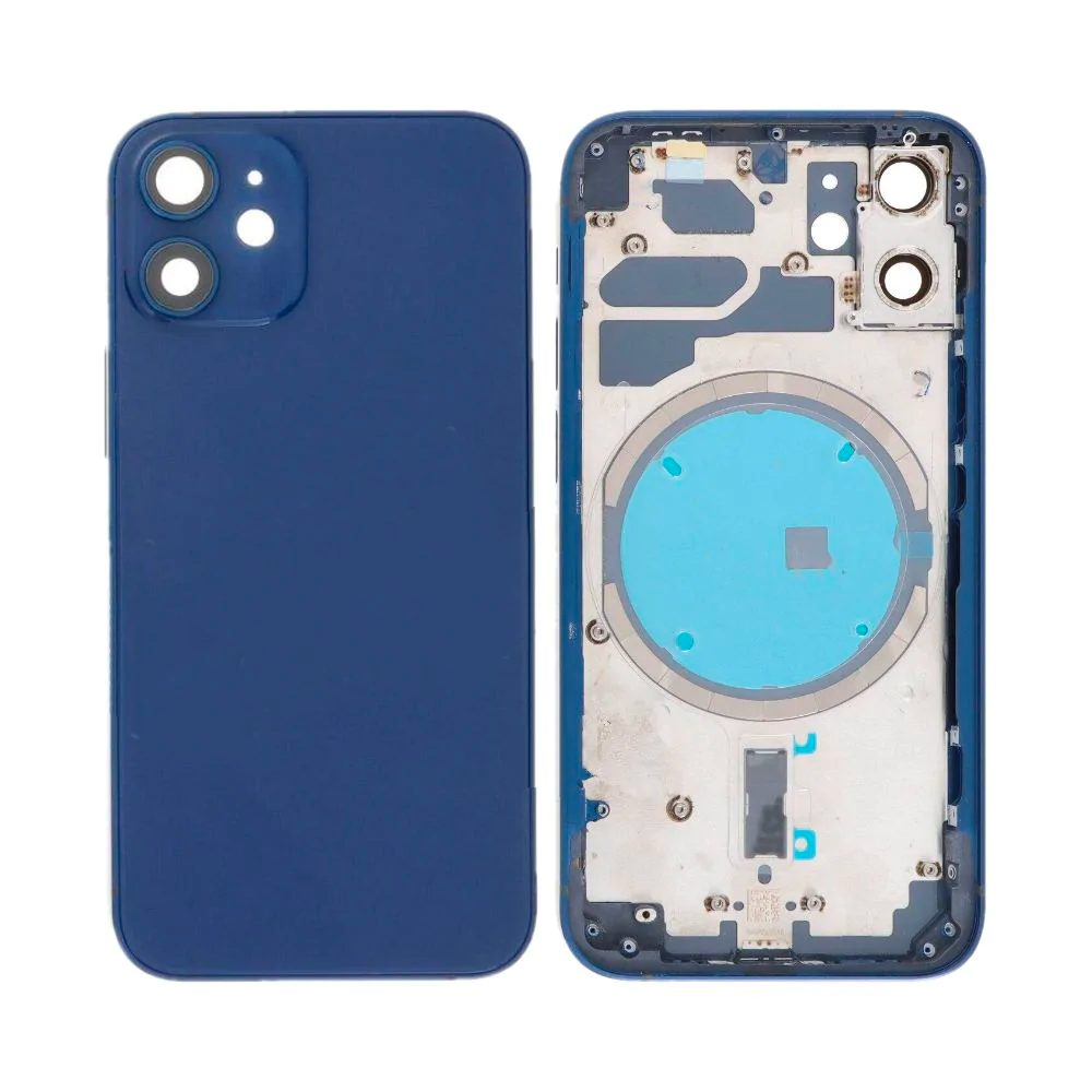 Châssis nu iPhone 12 Mini – Bleu – Compatible