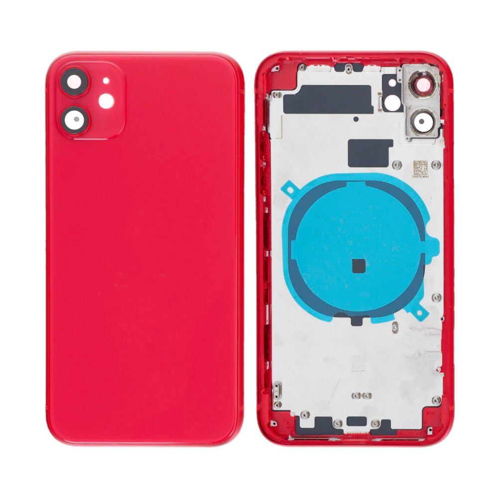 Châssis nu iPhone 11 – Rouge – Compatible