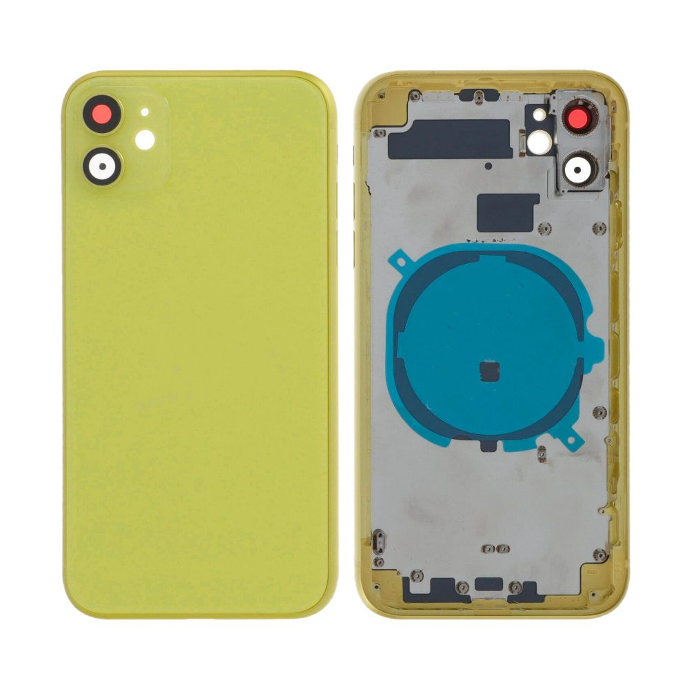 Châssis nu iPhone 11 – Jaune – Compatible