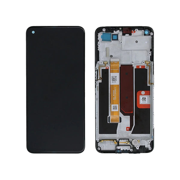 Écran complet Oppo A74 5G / A54 5G – Noir – Original Oppo (Service Pack)