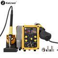 Station de Soudage 2 en 1 Fer + Air Chaud KaiLiwei 8586D 750W