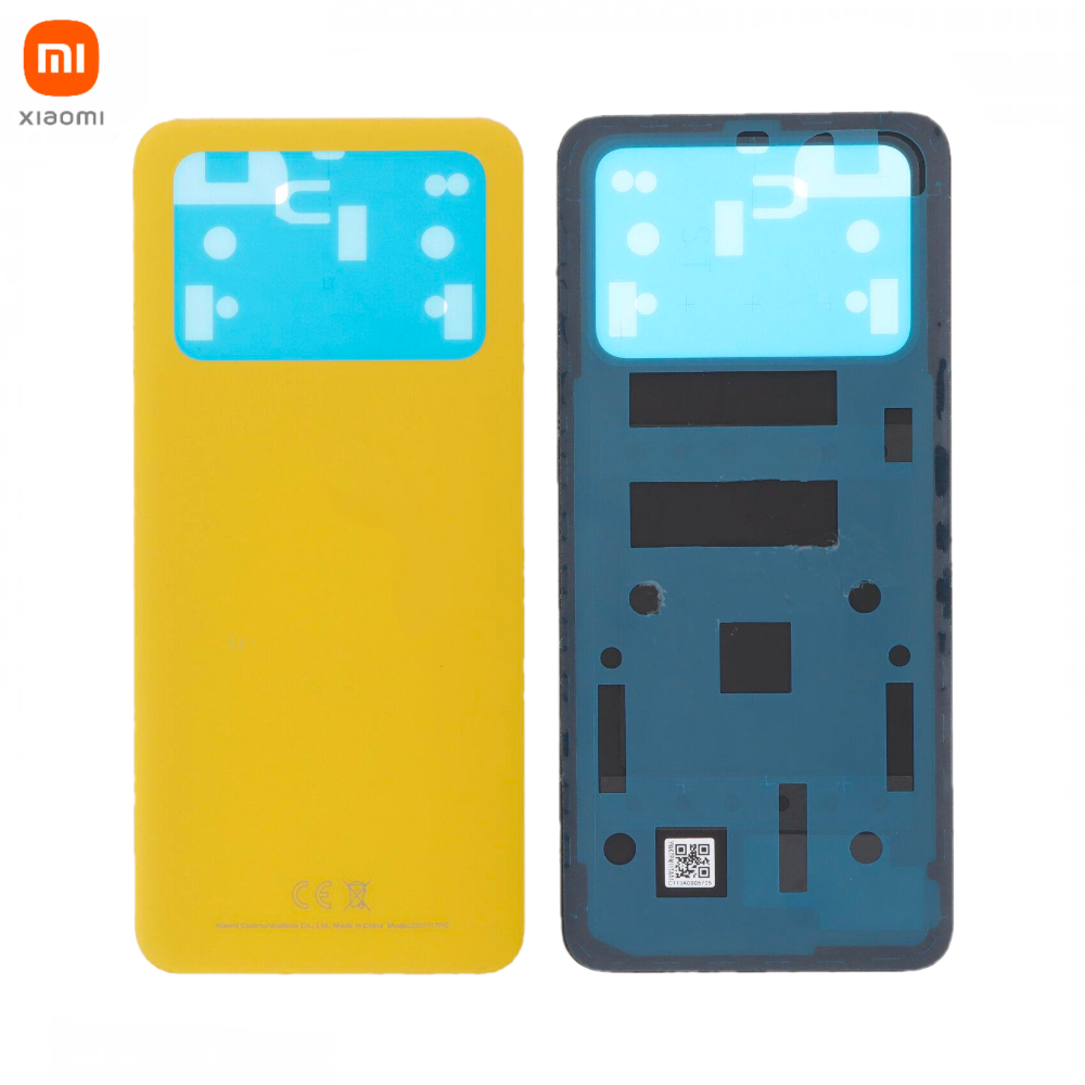 Vitre arrière Xiaomi Poco M4 Pro 4G – Jaune Poco – Original