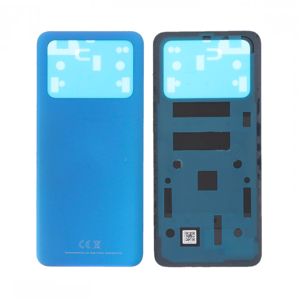 Vitre arrière Xiaomi Poco M4 Pro 4G – Bleu intense – Compatible Premium