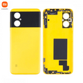 Vitre arrière Xiaomi Poco M4 5G – Jaune Poco – Original