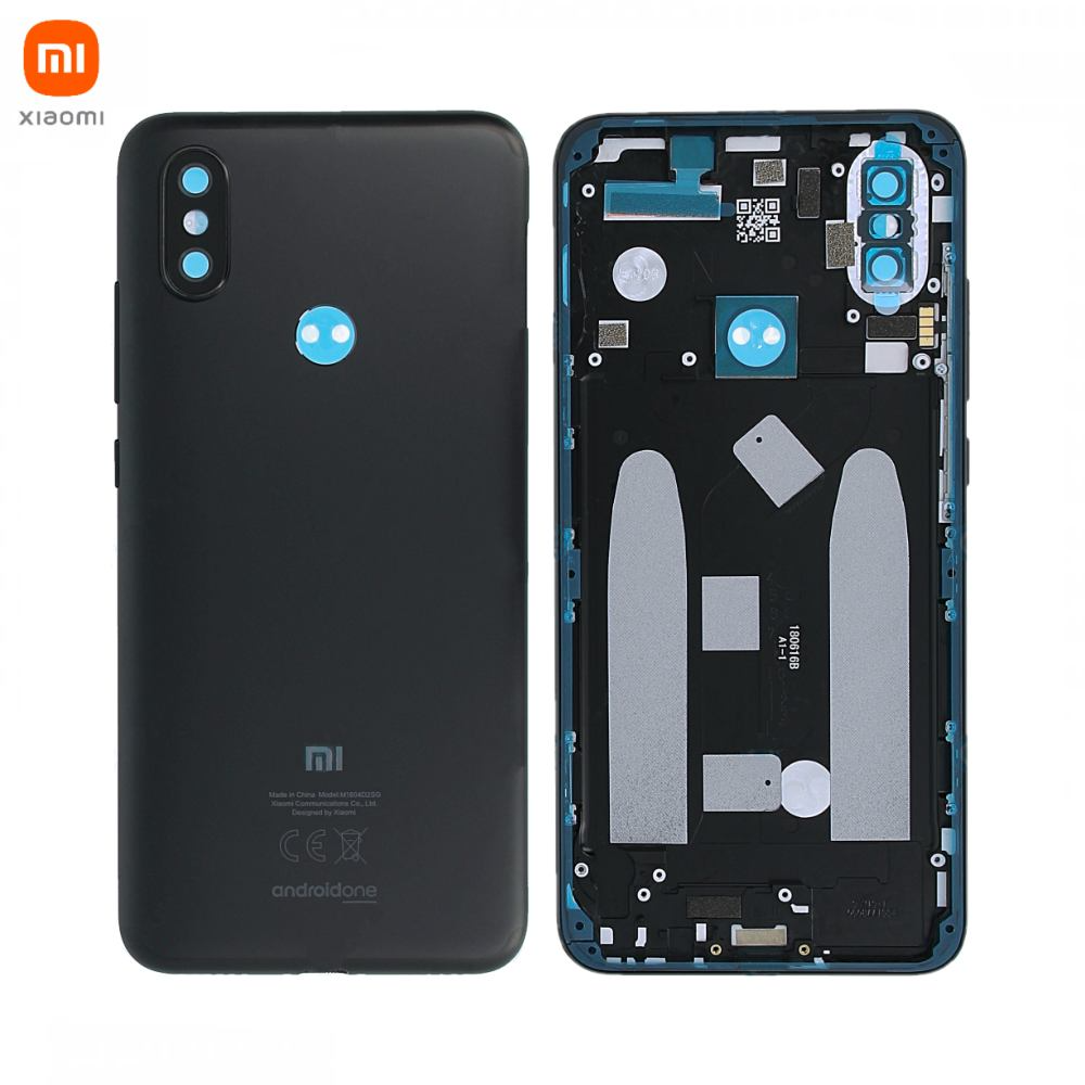 Vitre arrière Xiaomi Mi A2 – Noir – Original