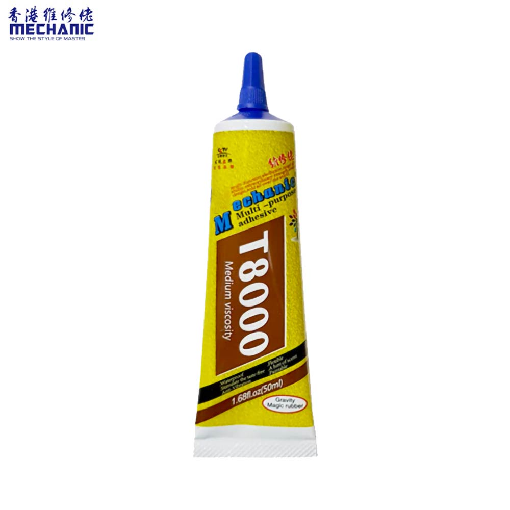 Colle Mechanic T8000 50 ml Transparent
