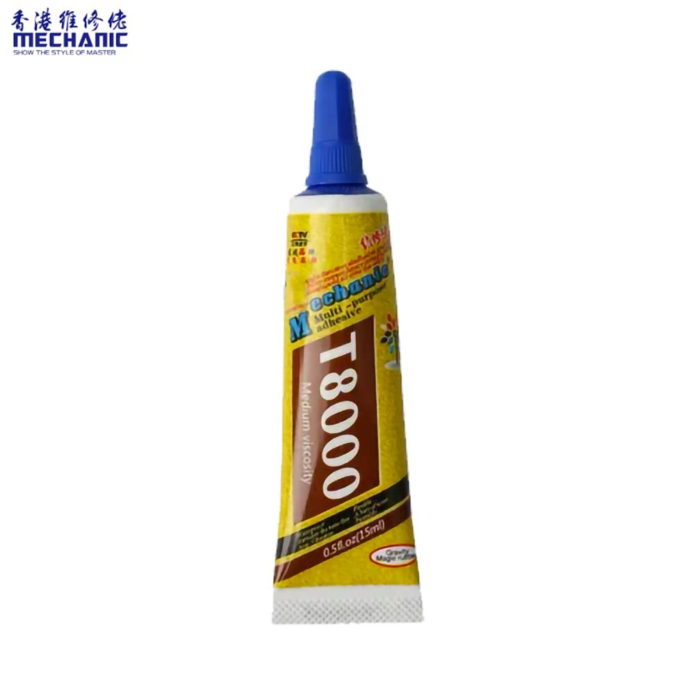 Colle Mechanic T8000 15 ml Transparent