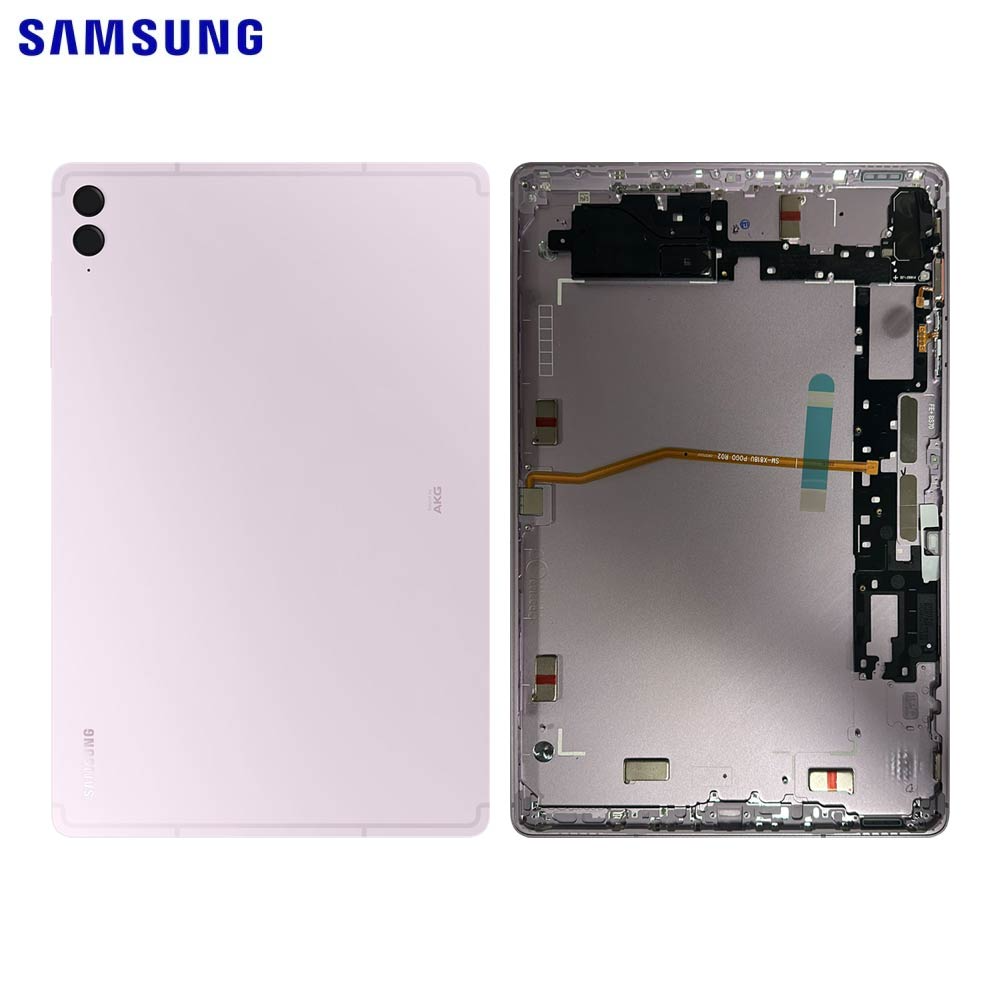 Vitre arrière Galaxy Tab S9 FE Plus Wi-Fi / Galaxy Tab S9 FE Plus 5G – Lavande – Original Samsung (Service Pack)