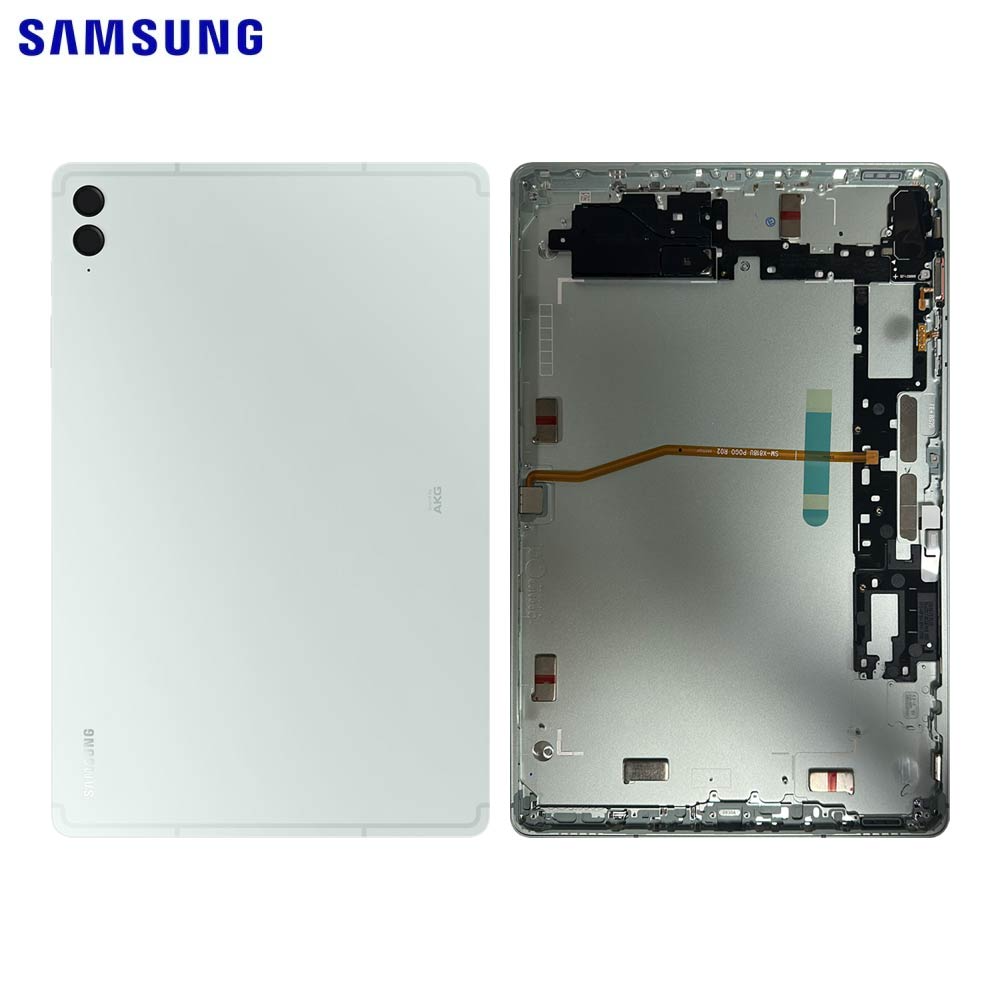 Vitre arrière Galaxy Tab S9 FE Plus Wi-Fi / Galaxy Tab S9 FE Plus 5G – Vert menthe – Original Samsung (Service Pack)