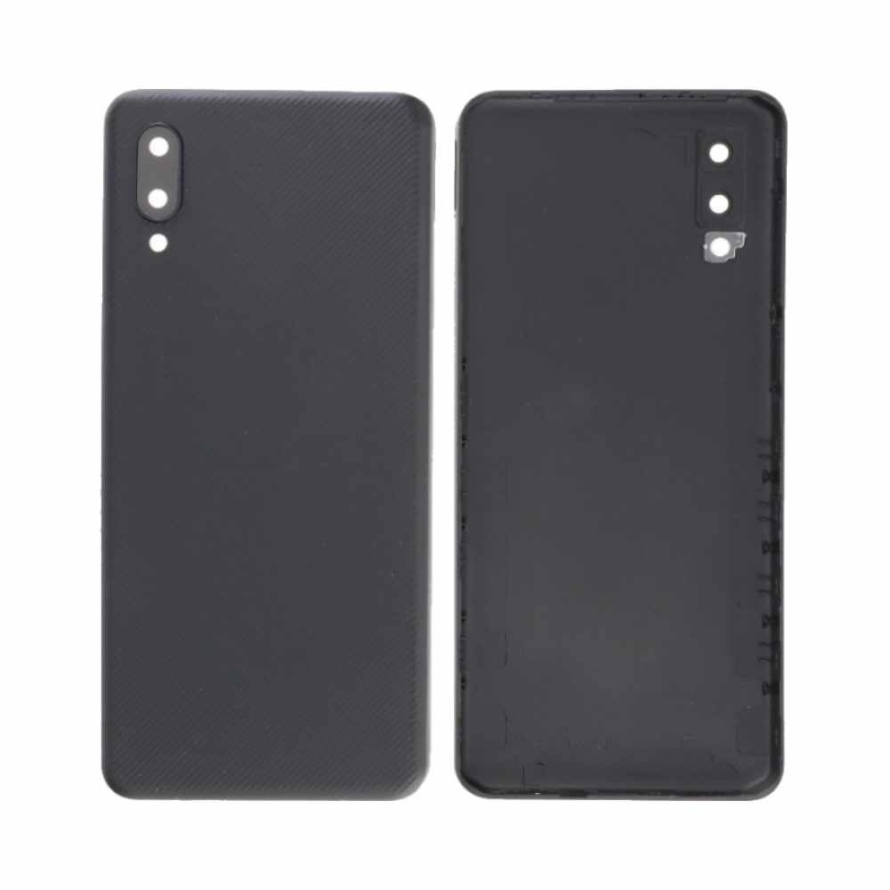 Vitre arrière Galaxy A02 – Noir – Compatible Premium