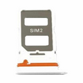 Tiroir SIM Xiaomi Poco F5 Pro 5G – Blanc – Compatible Premium