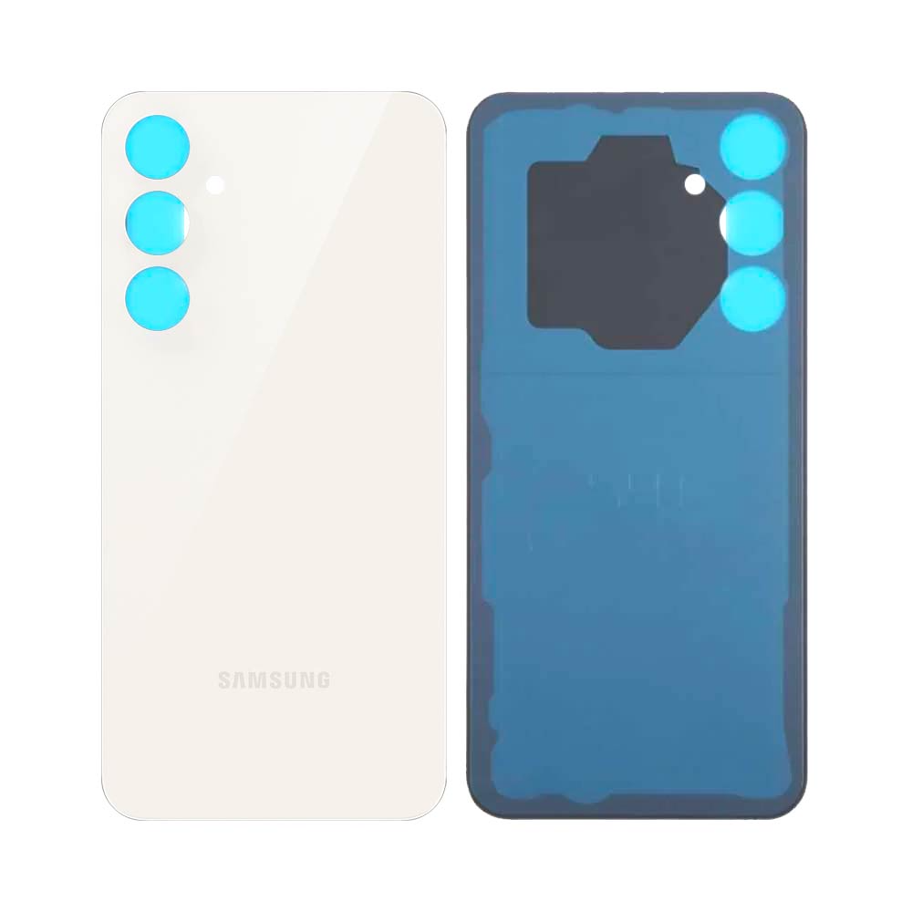 Vitre arrière Galaxy S23 FE – Crème – Compatible Premium