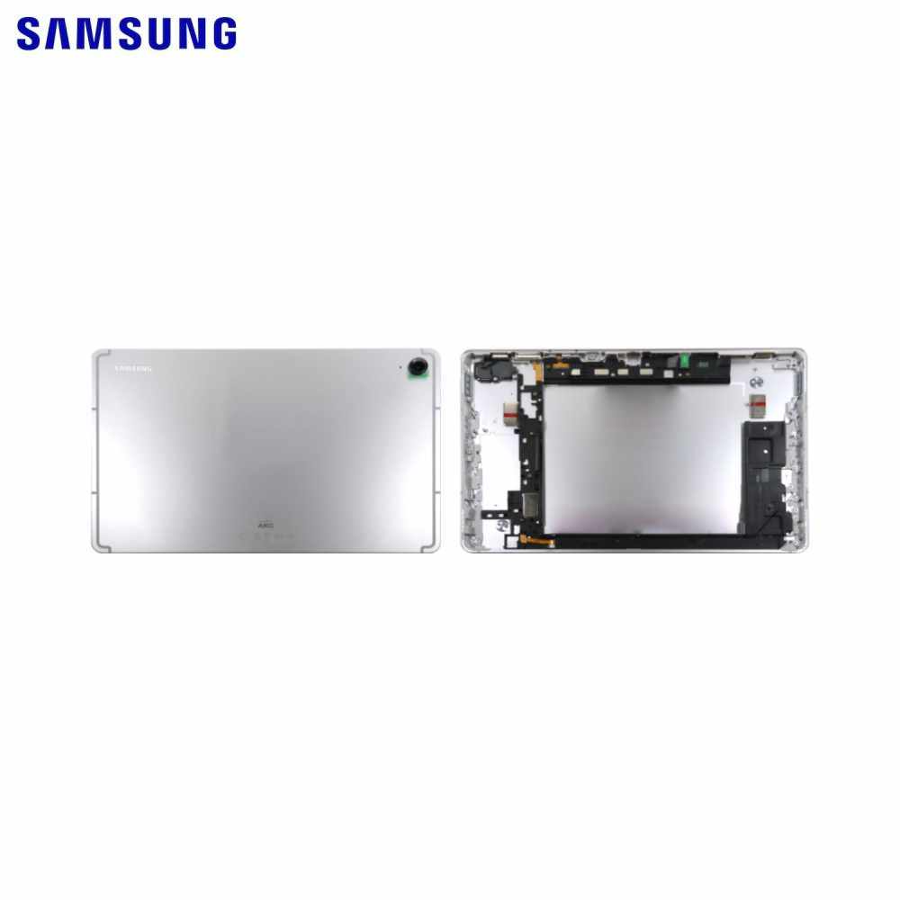 Vitre arrière Galaxy Tab S9 FE Wi-Fi / Galaxy Tab S9 FE 5G – Argent – Original Samsung (Service Pack)