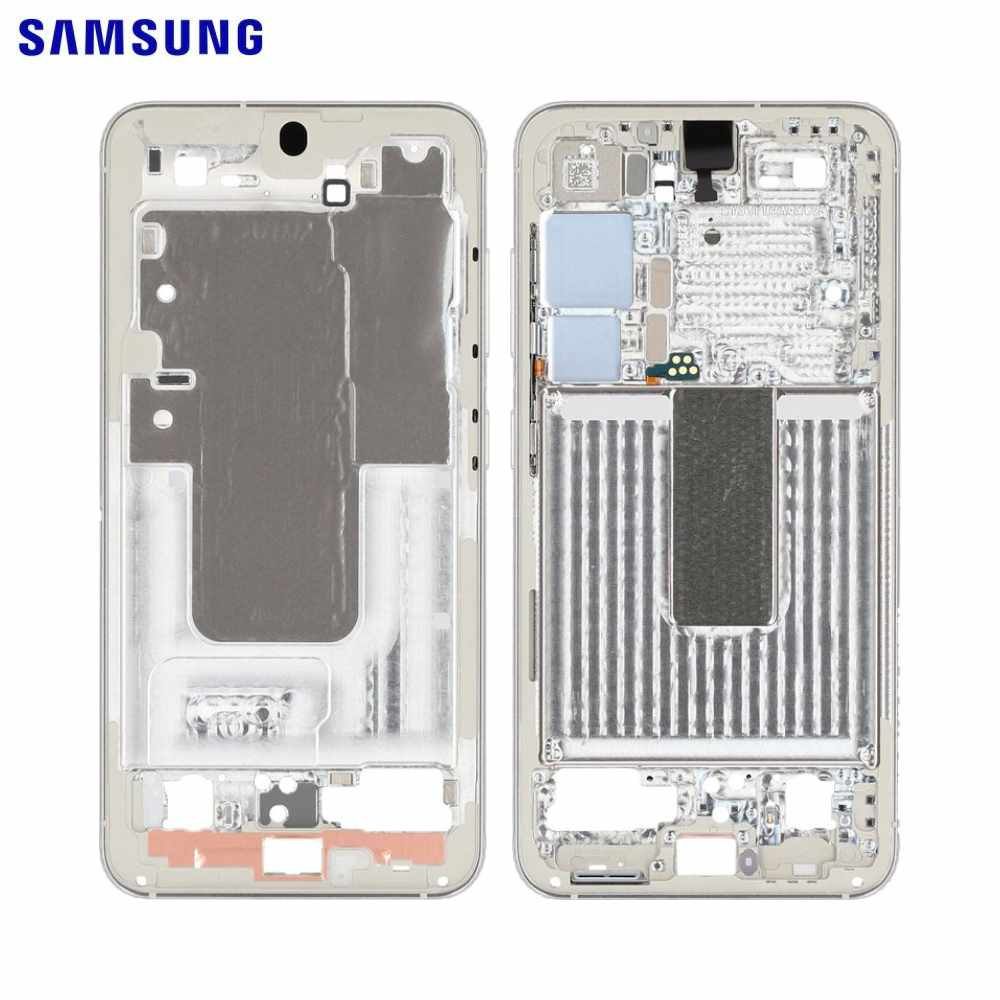 Châssis équipé Galaxy S23 5G – Crème – Original Samsung (Service Pack)