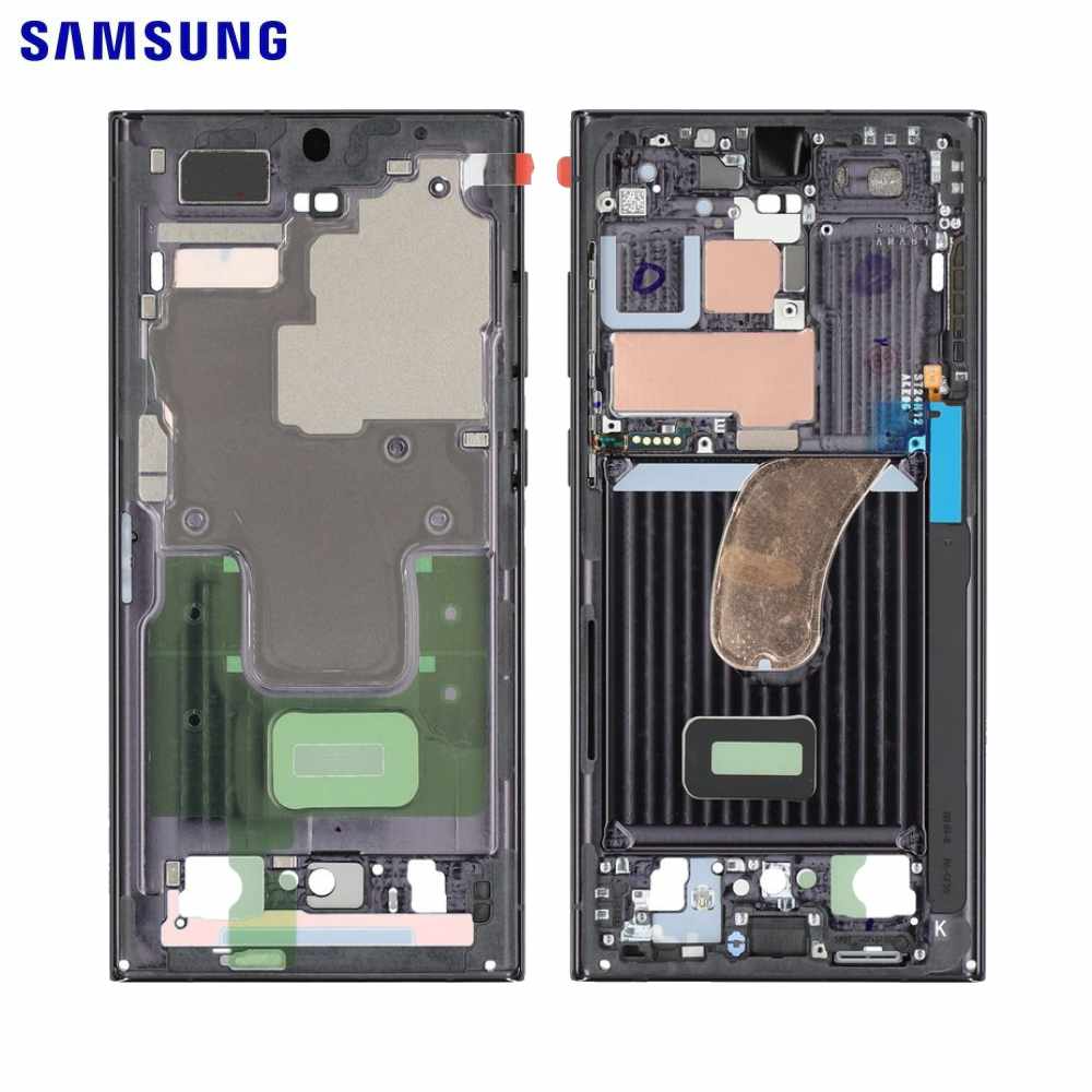 Châssis équipé Galaxy S23 Ultra 5G – Noir – Original Samsung (Service Pack)