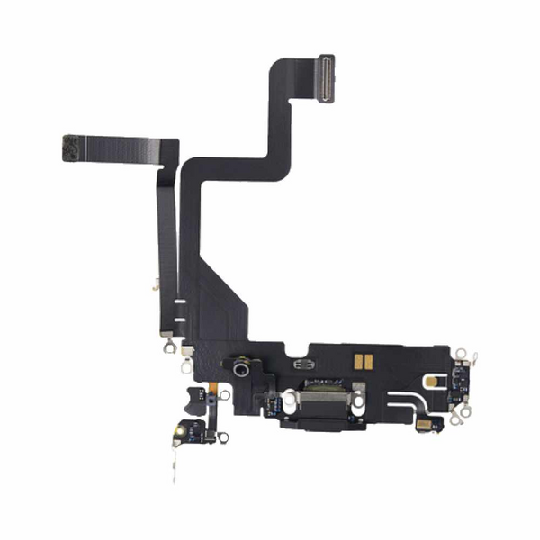 Connecteur de charge iPhone 14 Pro – Noir sidéral – Compatible Premium