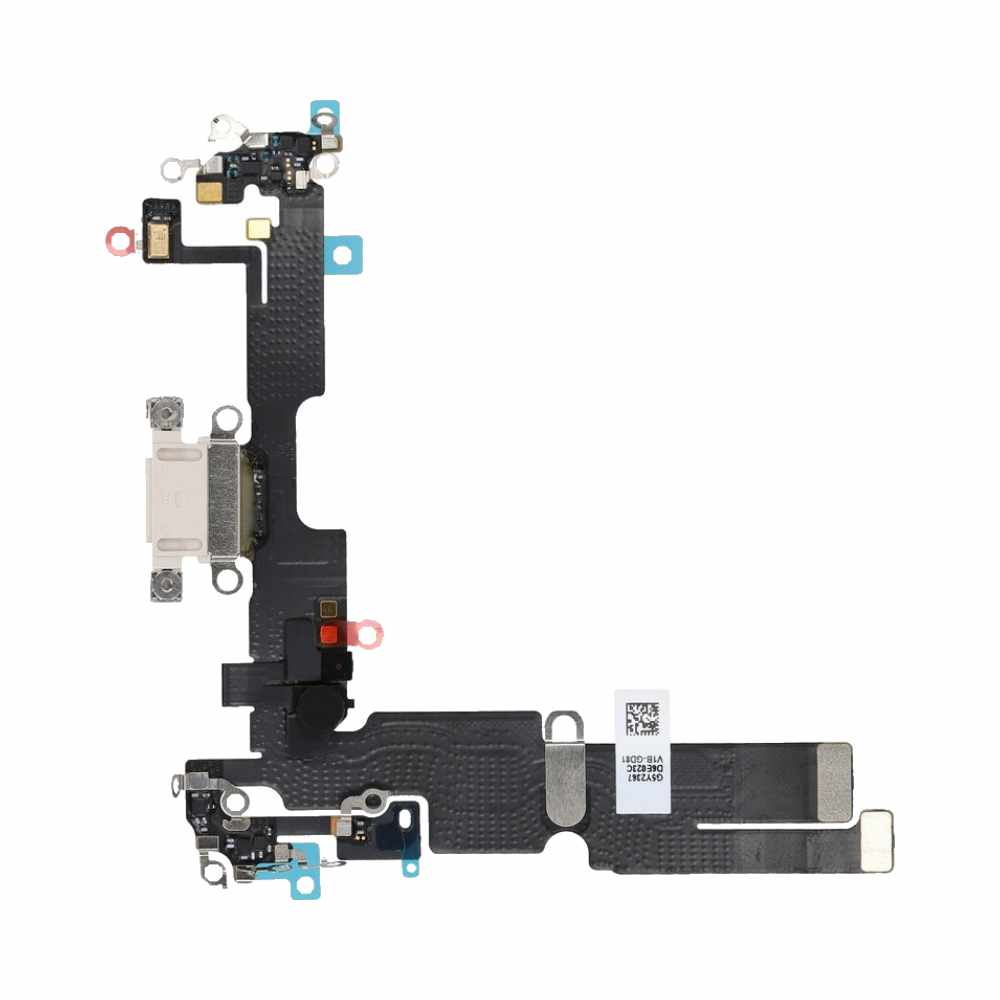 Connecteur de charge iPhone 14 Plus – Lumière Stellaire – Compatible Premium