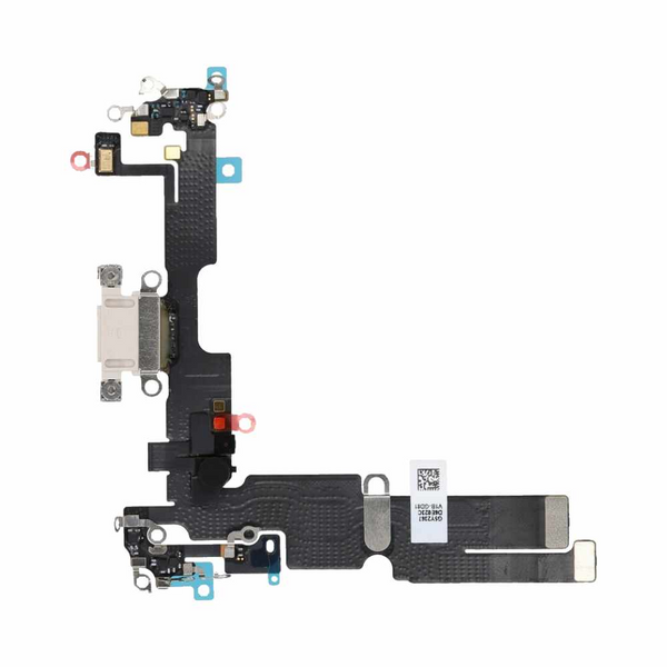Connecteur de charge iPhone 14 Plus – Lumière Stellaire – Compatible Premium