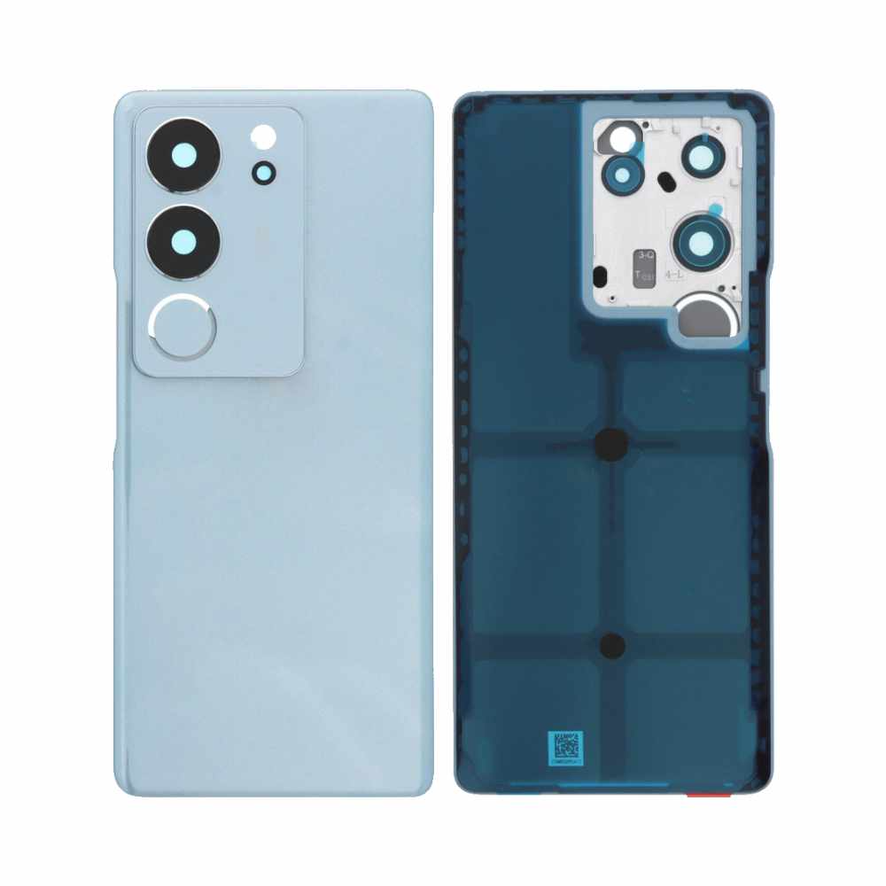Vitre arrière Vivo V29 5G – Bleu – Compatible Premium