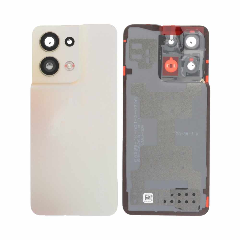 Vitre arrière OPPO Reno8 5G – Or chatoyant – Compatible Premium