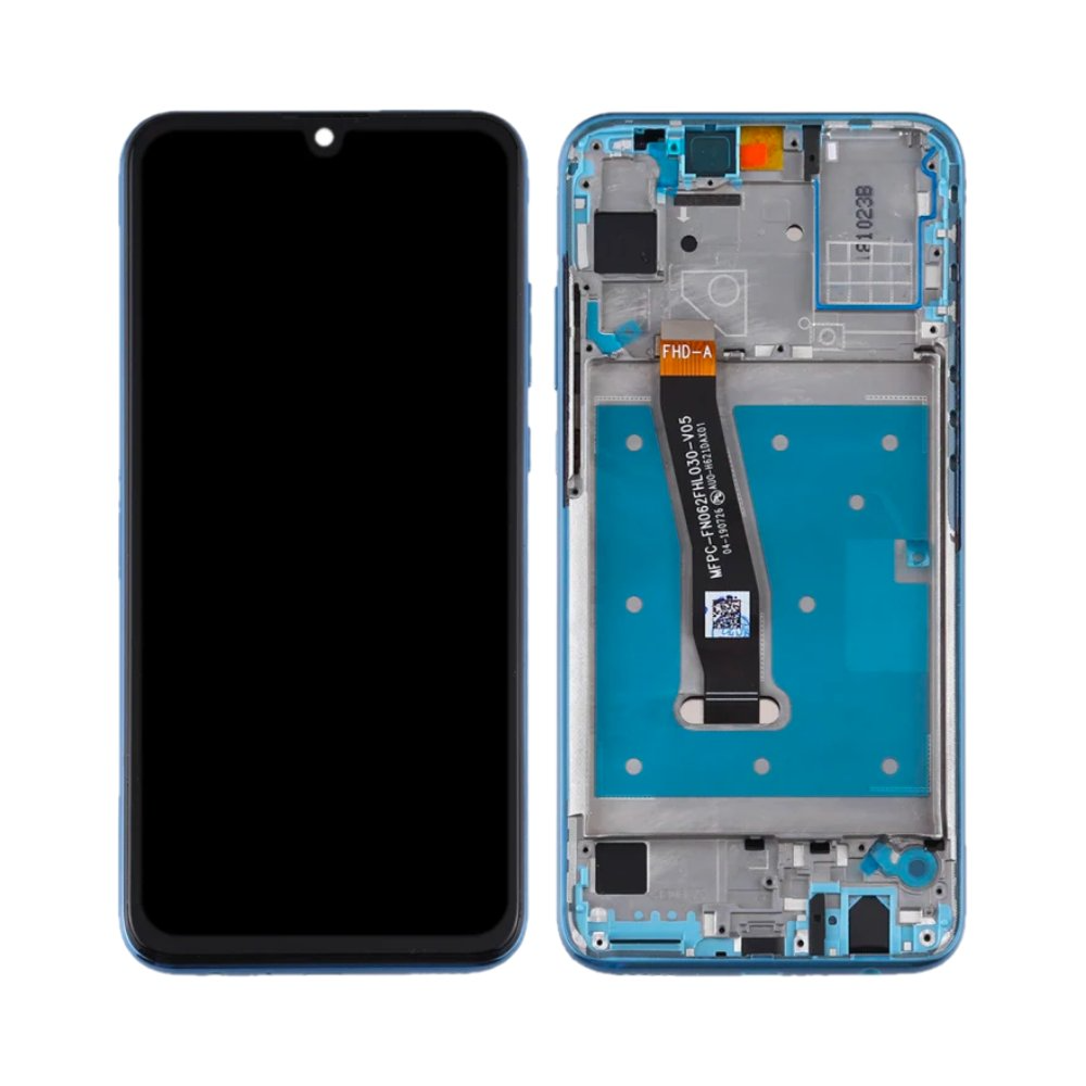 Écran complet avec châssis Honor 10 Lite – Bleu saphir – Qualité d'origine
