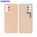 Vitre arrière Galaxy A13 4G – Pêche – Original Samsung (Service Pack)