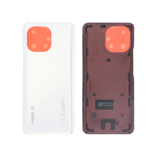 Vitre arrière Mi 11 5G – Blanc – Original Xiaomi (Service Pack)