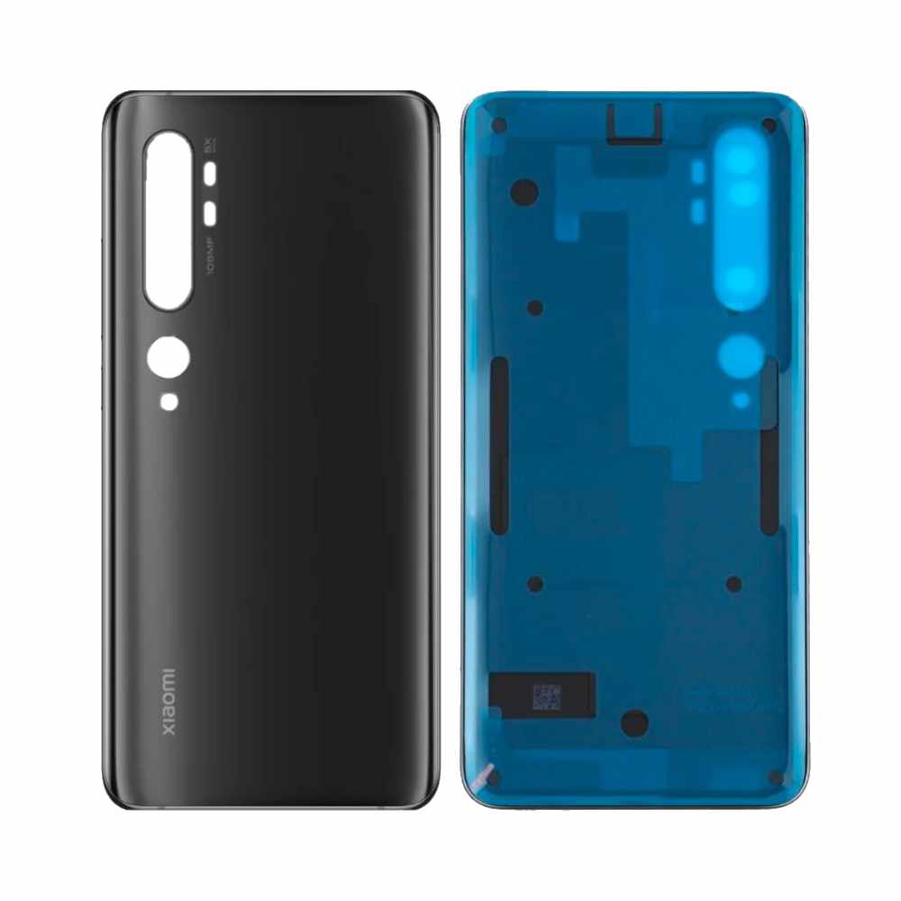 Vitre arrière Xiaomi Mi Note 10 / Mi Note 10 Pro – Noir – Compatible Premium