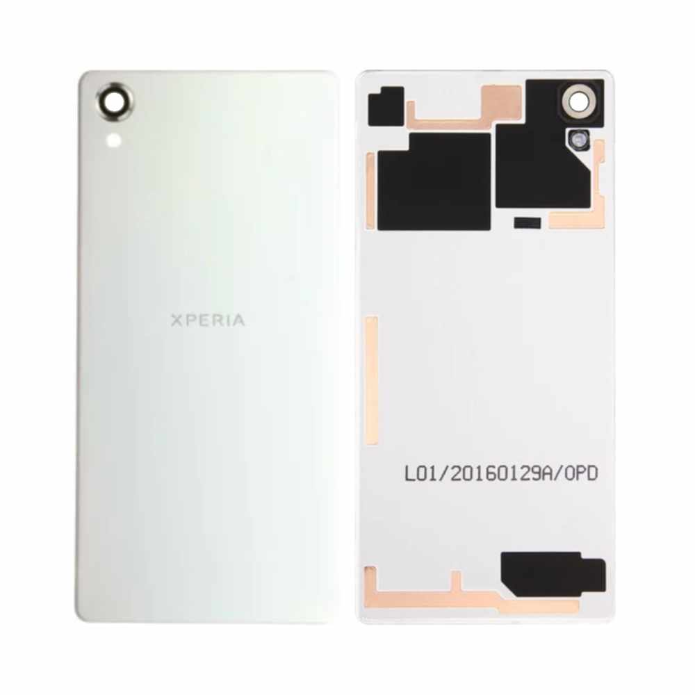 Vitre arrière Sony Xperia X – Blanc – Compatible Premium