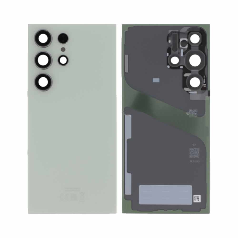 Vitre arrière Galaxy S24 Ultra 5G – Titane vert – Compatible Premium