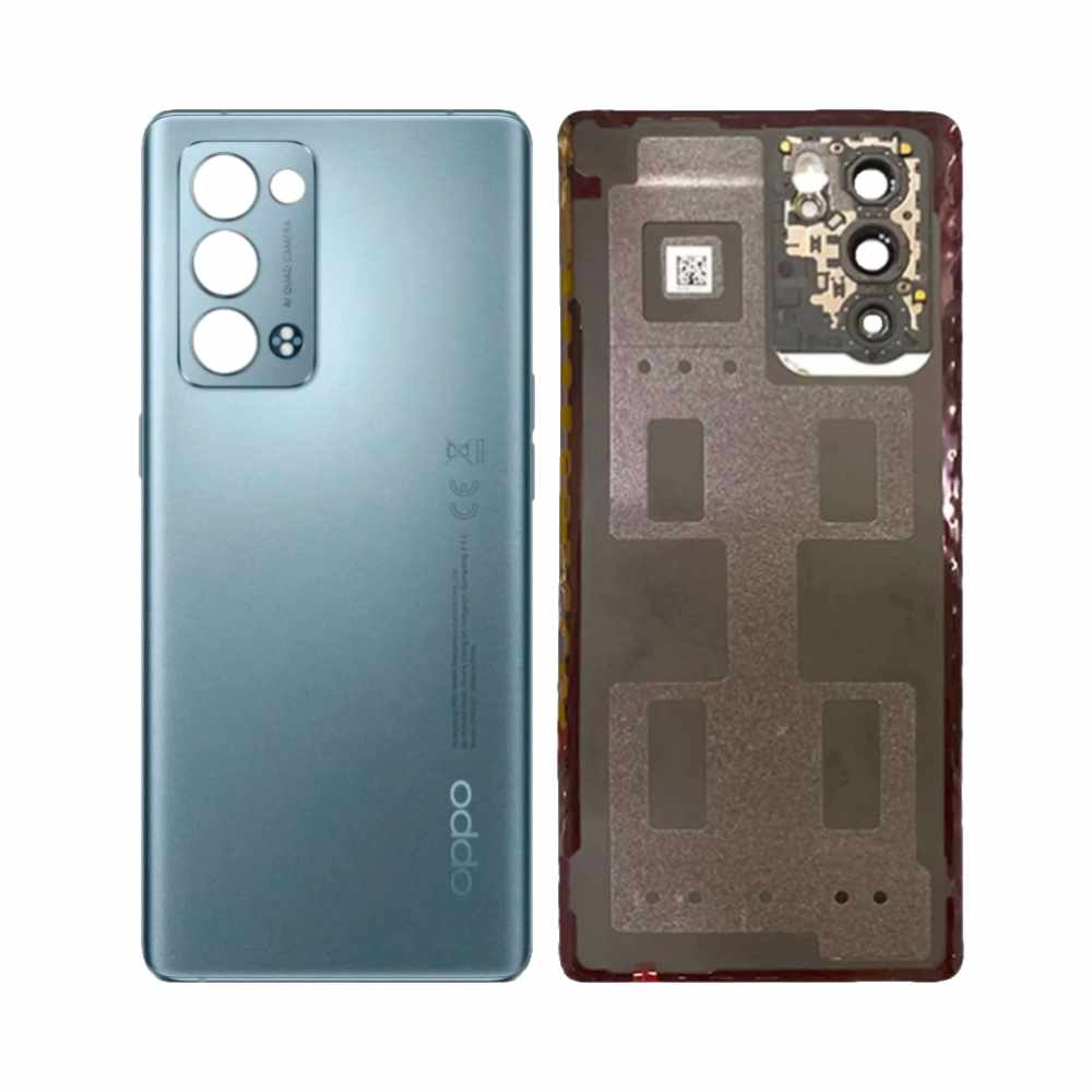 Vitre arrière OPPO Reno6 Pro 5G (CPH2247) – Gris lunaire – Compatible Premium
