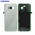 Vitre arrière Galaxy S8 – Argent – Original Samsung (Service Pack)