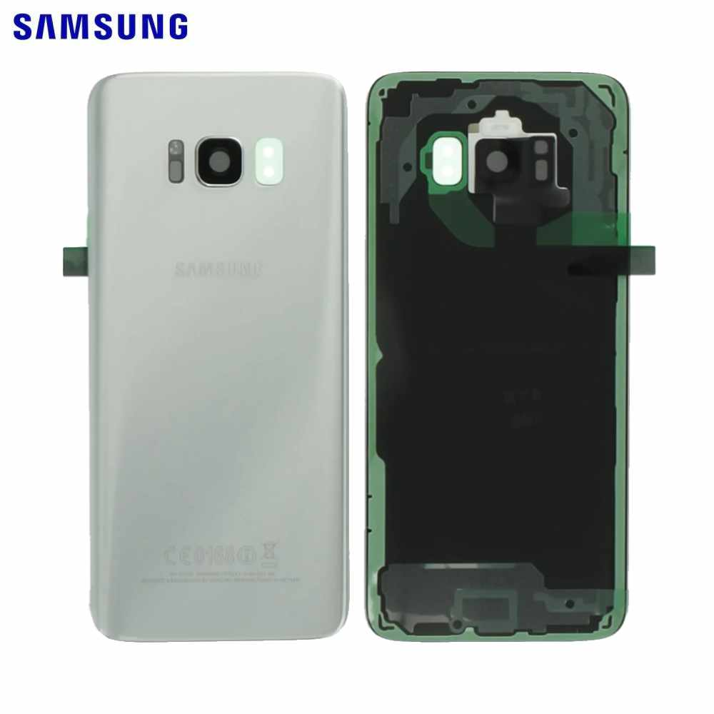 Vitre arrière Galaxy S8 – Argent – Original Samsung (Service Pack)